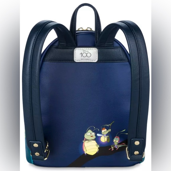 Louis and Ray Glow-in-the-Dark Loungefly  Mini Backpack – Disney100 - Picture 4 of 7
